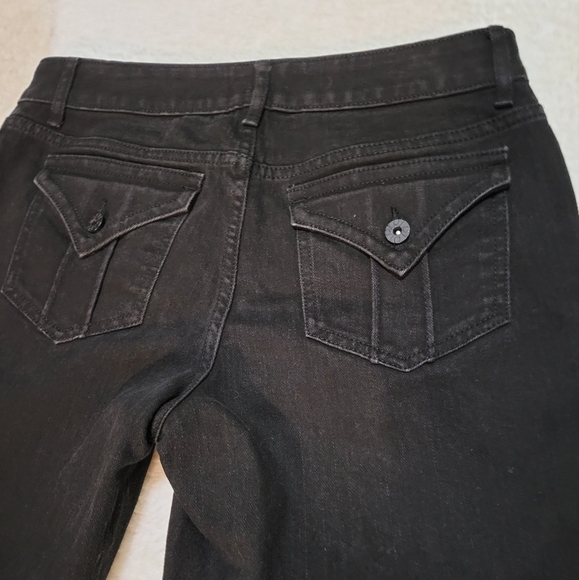 Simply Vera by Vera Wang Jeans Black Denim straight leg👖 #fashion #style - Picture 5 of 8